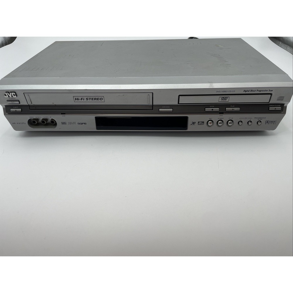 JVC HR-XVC27U DVD VCR Combo Player Recorder VHS No Remote Untested